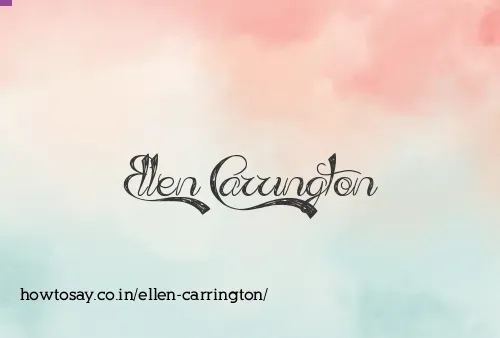 Ellen Carrington