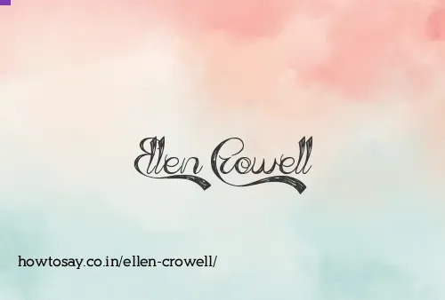 Ellen Crowell