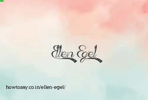 Ellen Egel