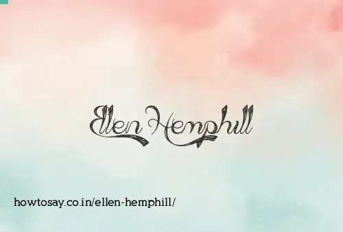 Ellen Hemphill