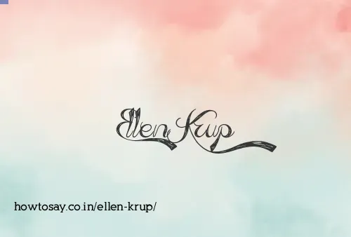 Ellen Krup