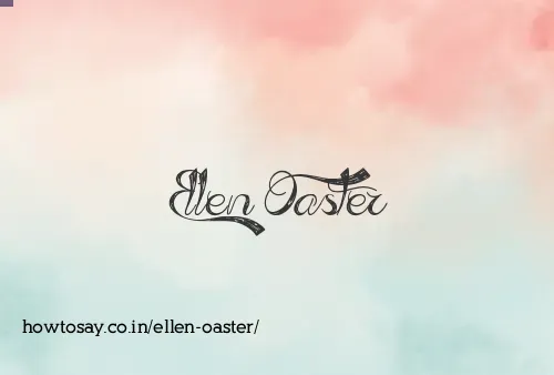 Ellen Oaster