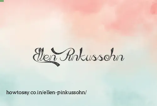 Ellen Pinkussohn