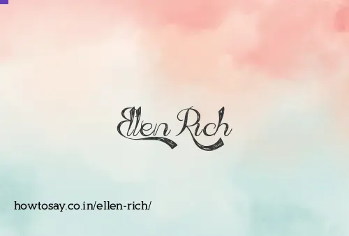 Ellen Rich