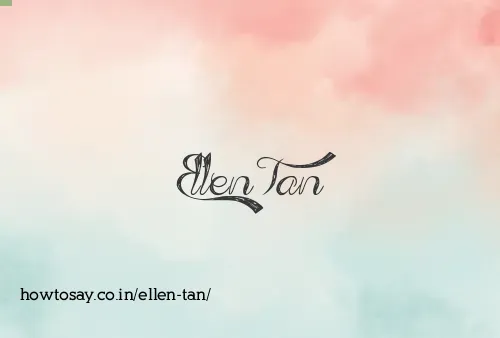 Ellen Tan