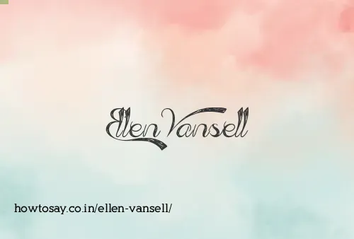 Ellen Vansell