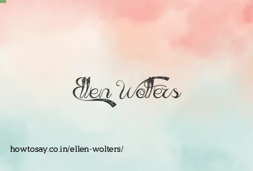 Ellen Wolters