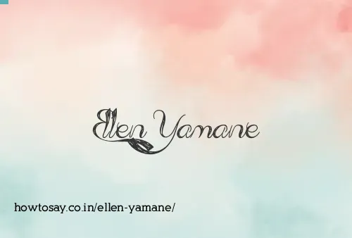 Ellen Yamane