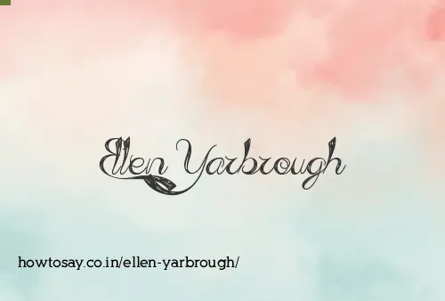 Ellen Yarbrough