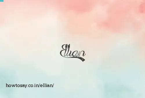 Ellian