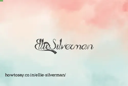 Ellie Silverman