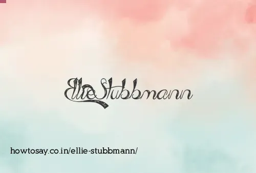 Ellie Stubbmann