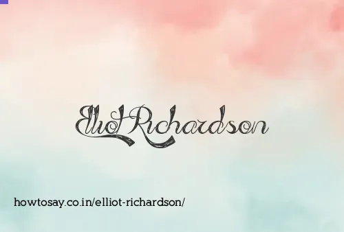 Elliot Richardson