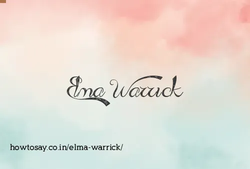 Elma Warrick