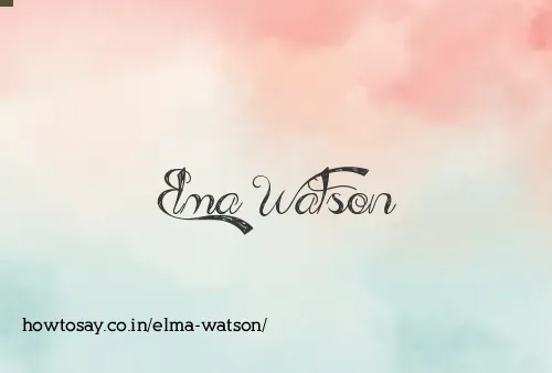 Elma Watson