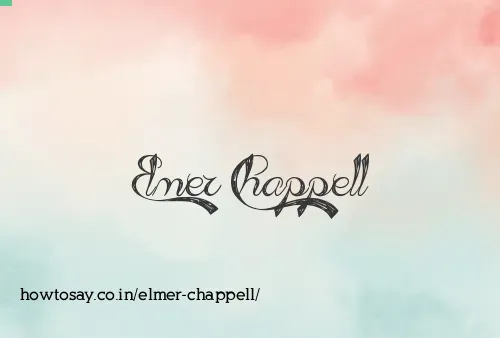 Elmer Chappell