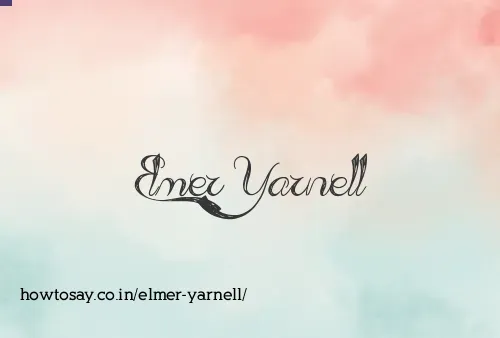 Elmer Yarnell