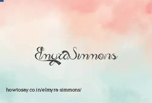 Elmyra Simmons