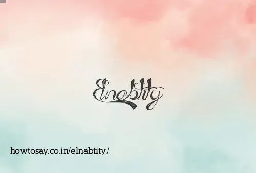 Elnabtity