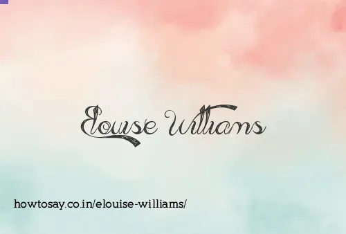 Elouise Williams