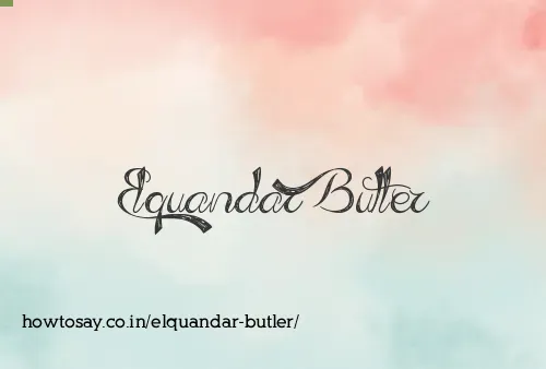 Elquandar Butler