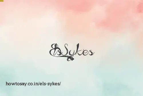 Els Sykes