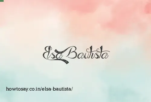 Elsa Bautista