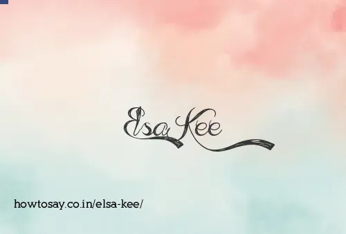 Elsa Kee