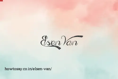 Elsen Van