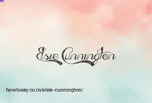Elsie Cunnington