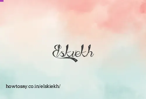 Elskiekh