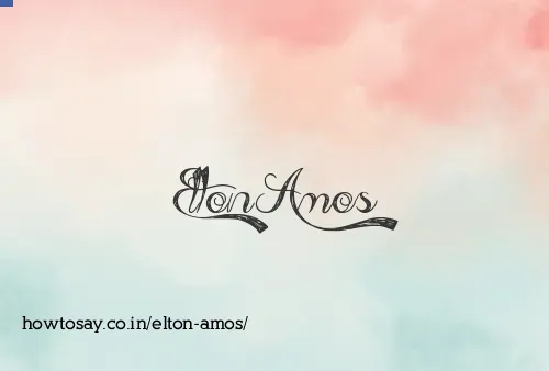 Elton Amos