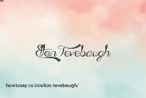 Elton Tevebaugh