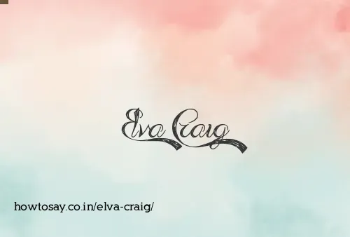 Elva Craig