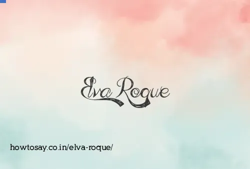 Elva Roque