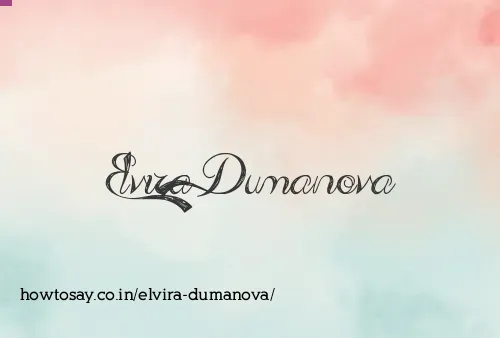 Elvira Dumanova