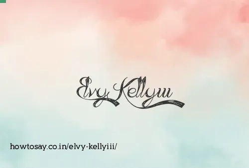 Elvy Kellyiii