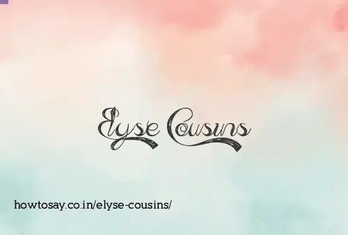Elyse Cousins