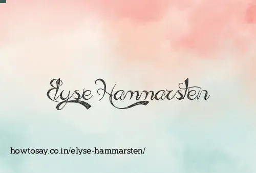 Elyse Hammarsten