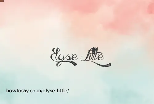 Elyse Little