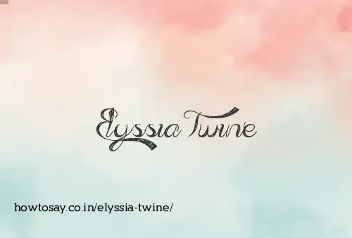 Elyssia Twine