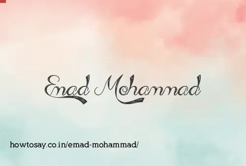Emad Mohammad