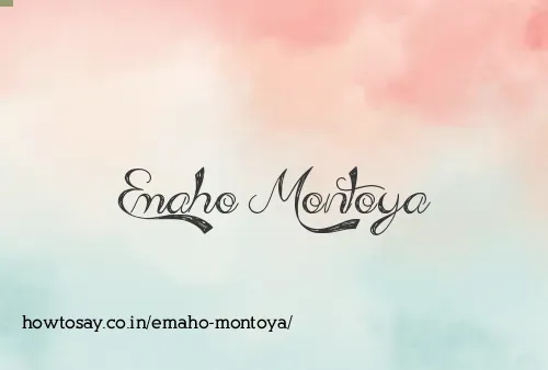 Emaho Montoya