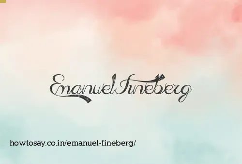 Emanuel Fineberg