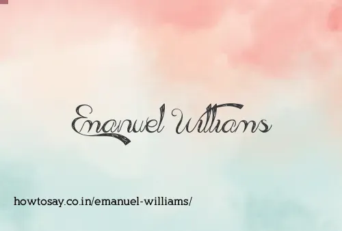 Emanuel Williams