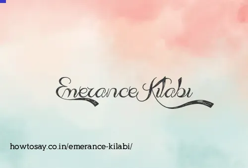 Emerance Kilabi