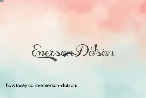 Emerson Dotson