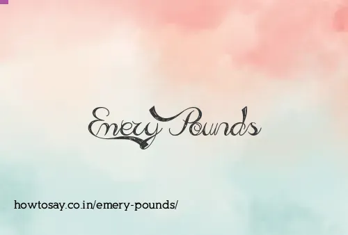 Emery Pounds