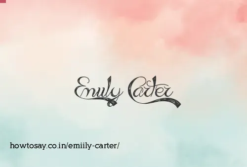 Emiily Carter
