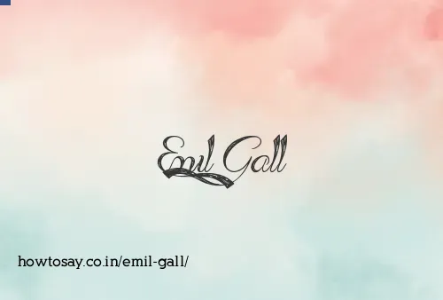 Emil Gall